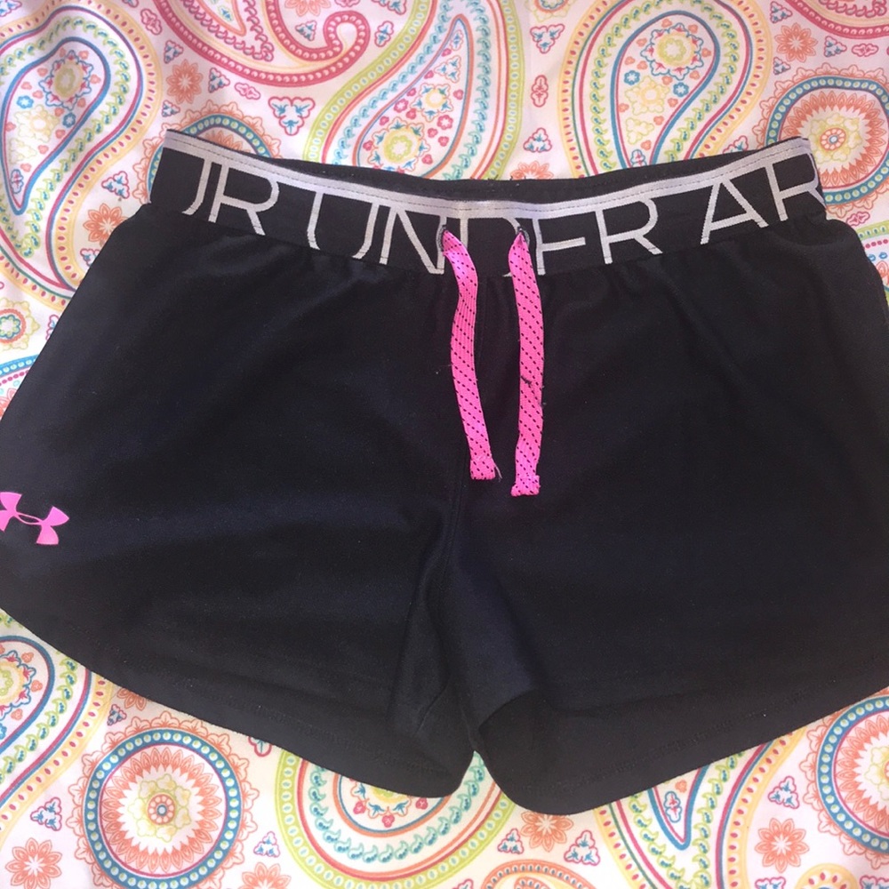 Girls Under Armour Athletic Shorts
